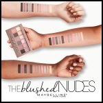 Maybelline The Blushed Nudes Eyeshadow Palette, Includes 12 Pigmented Shades and 2 Double Ended Eye Makeup Applicators, 1 Count - Image 4